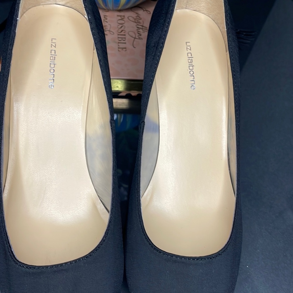 Black liz claiborne high-heeled shoe - Picture 5 of 16
